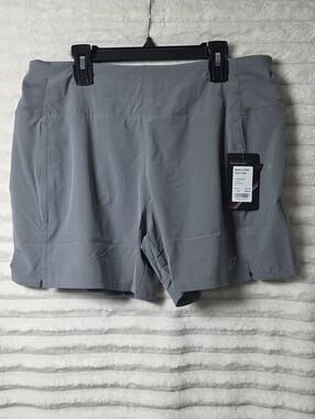 0480 Korsa Women's Athletic Shorts with Built In Underwear